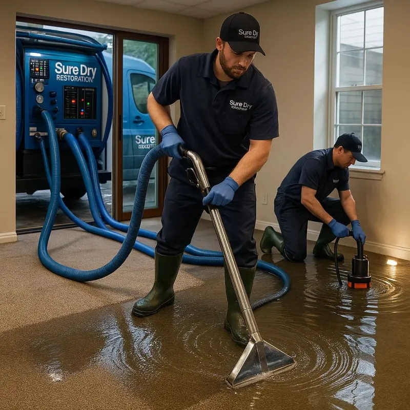 Water Extraction and Removal process in Lake Arbor, MD
